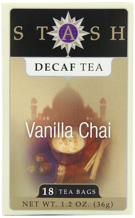 Stash Tea Decaf English Breakfast Tea, 18 Count Tea Bags in Foil (Pack of 6) N55