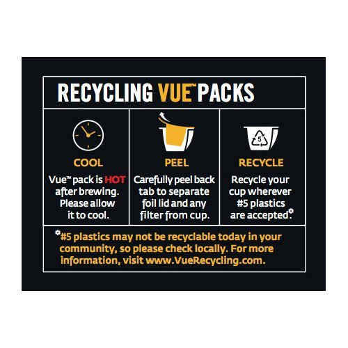 Coffee People Donut Shop Keurig Vue Portion Pack Coffee Pods, 64 Count Vue Pods N3