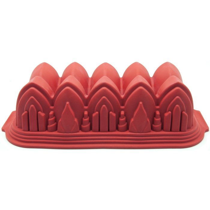 Freshware Rose Pattern Pound Cake Silicone Mold and Pan N7