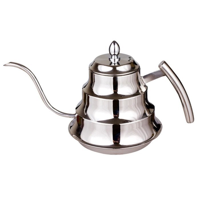 Youzee Drip Kettle Hight Quality Stainless 1.2L coffee Maker Tea Pot Water Kettle N2