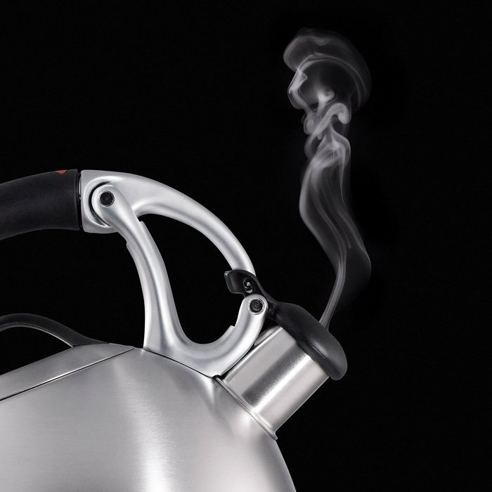 OXO Good Grips Uplift Tea Kettle, Brushed Stainless Steel N5