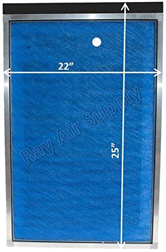 Dynamic Air Cleaner Replacement Filter Pads 22 x 25 Refills (3 Pack)