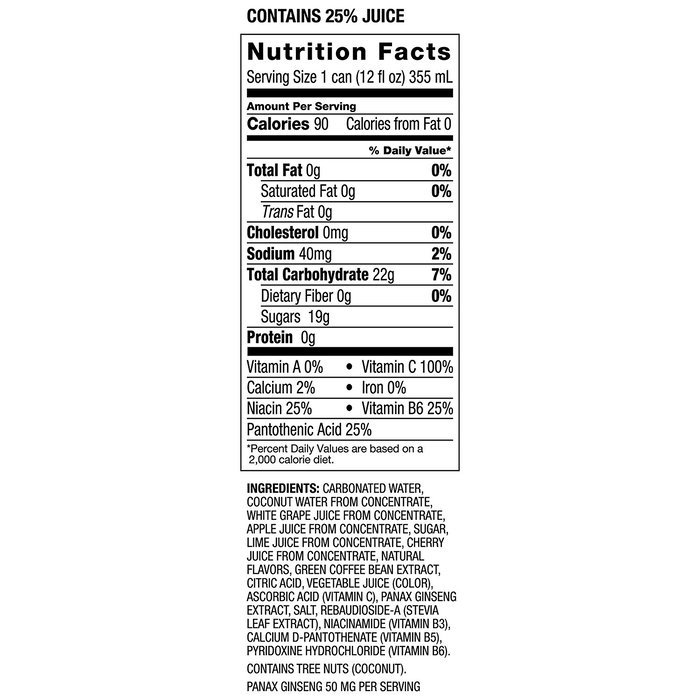 Starbucks Refreshers, 4 Flavor Variety Pack, 12 Ounce Slim Cans, 12 Pack N20