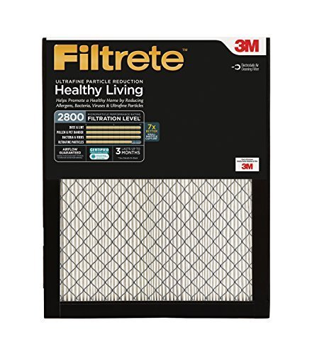 Filtrete Ultrafine Particle Reduction Filter, MPR 2800, 16 x 25 x 1 ...