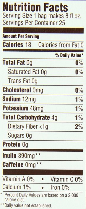 Teeccino Herbal Coffee, French Roast, Caffeine-Free, 25-Count Tea Bag N6