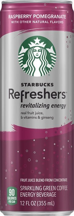 Starbucks Refreshers, 4 Flavor Variety Pack, 12 Ounce Slim Cans, 12 Pack N23