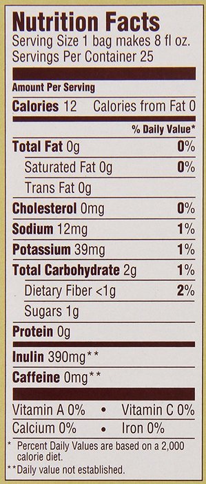 Teeccino Herbal Coffee, French Roast, Caffeine-Free, 25-Count Tea Bag N10