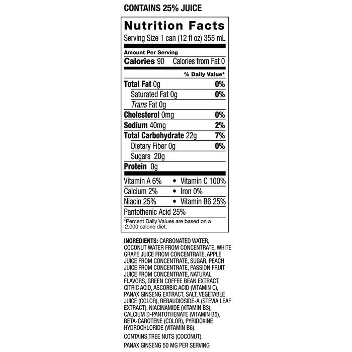 Starbucks Refreshers, 4 Flavor Variety Pack, 12 Ounce Slim Cans, 12 Pack N28