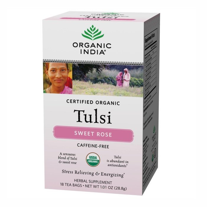 Organic India Tulsi Tea Best Sellers 5 Flavor Variety Pack (Pack of 5) N3