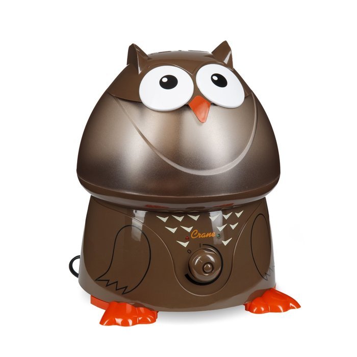 Crane Adorable Ultrasonic Cool Mist Humidifier with 2.1 Gallon Output per Day - Owl N3