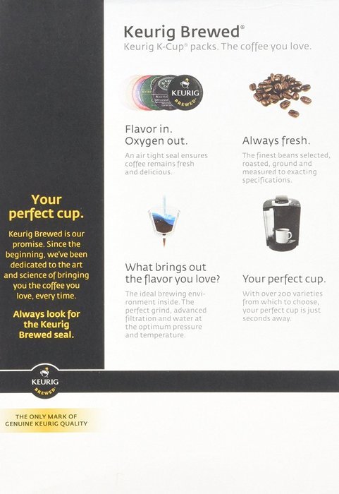 Gloria Jean's Hazelnut, K-Cup for Keurig Brewers, 48 Count