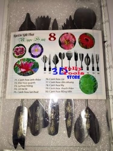 3d Gelatin Art Tools - Type 8 - 3d Jelly Cake Tools - 10 Pcs/set N4