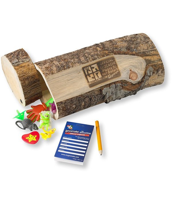 Brand 44 Geomate Log Cache Container, 10"/Large