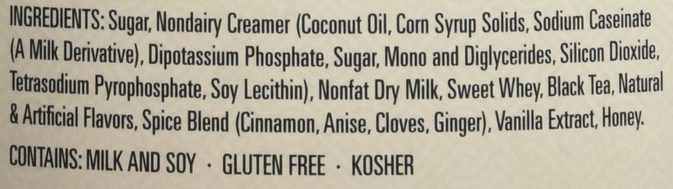 Pacific Chai Vanilla Instant Powdered Chai mix, 48oz canister N2