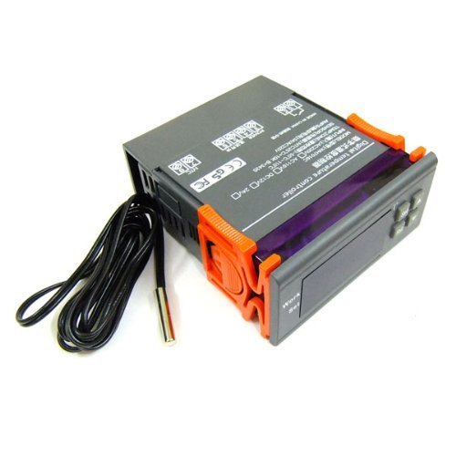 RioRand 220V AC Digital Electric Thermostat Space Air Water Heater Controller -50 to 110&deg;c