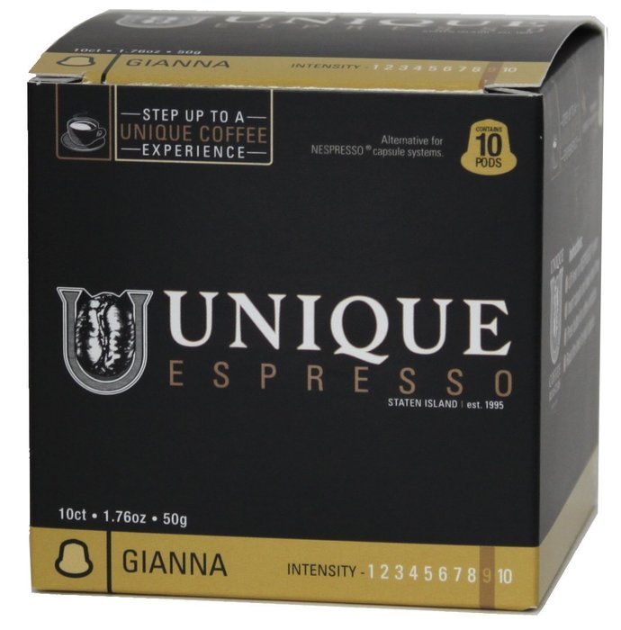 Gianna Espresso Capsules for Nespresso Original Line - 10 Count