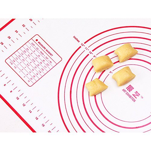 "Large Glass Fiber Platinum Silicone Dough Fondant Mat 60x40cm" shopping