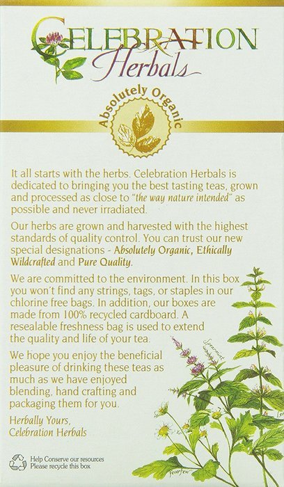 Celebration Herbals Tea Valerian Root Organic -- 24 Herbal Tea Bags N4