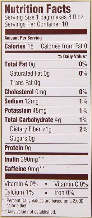 Teeccino Herbal Coffee, French Roast, Caffeine-Free, 25-Count Tea Bag N12
