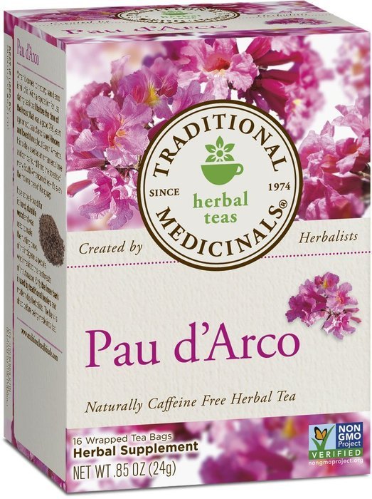 Traditional Medicinals Pau D&rsquo;Arco Tea, 16 Tea Bags