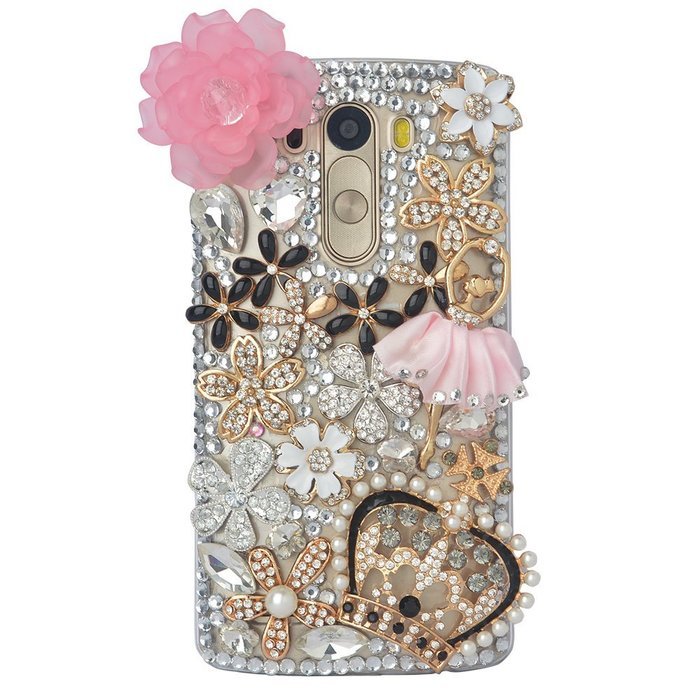 LG Stylo 2,LG Stylo 2 Plus/LG Stylus 2 Plus/K530/ MS550 Case,Yaheeda [Luxurious Series] 3D Handmade Shiny Crystal... N2