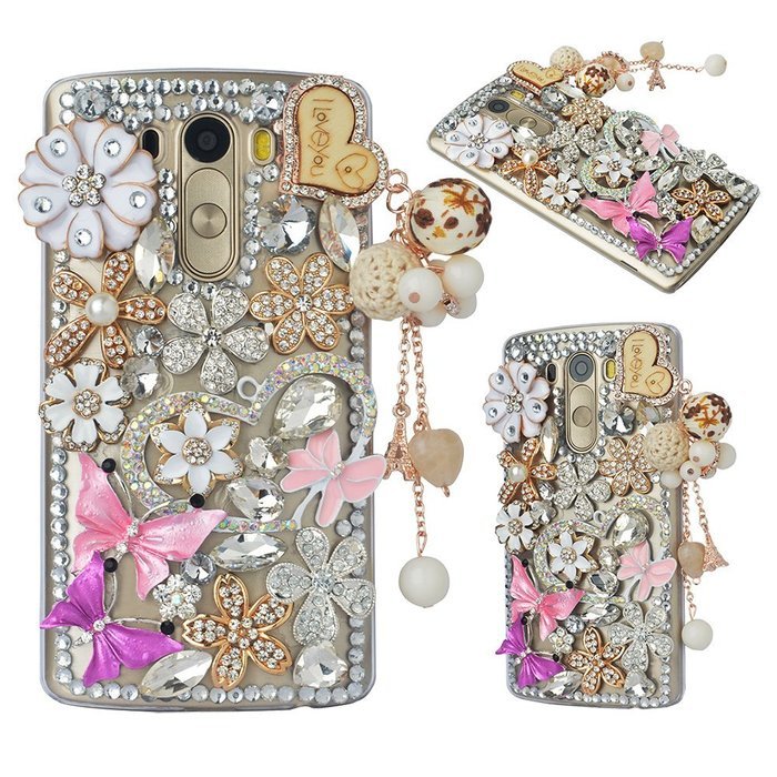 LG Stylo 2,LG Stylo 2 Plus/LG Stylus 2 Plus/K530/ MS550 Case,Yaheeda [Luxurious Series] 3D Handmade Shiny Crystal... N3