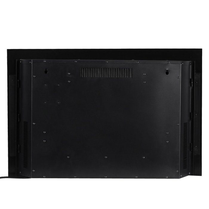Homgeek 1500W Wall Mount Adjustable Electric Fireplace 3D Flame Heater with Remote Control, XL Large 35"22" Black N6
