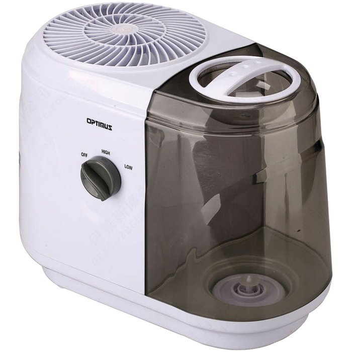 OPTIMUS U-33015 Cool Mist Evaporative Humidifier, 2-Gallon
