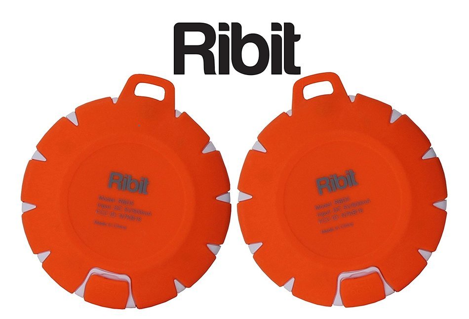 Ribit&trade; Red Waterproof Bluetooth Speakers - IPX7 Outdoor Wireless Speakers - Best Bluetooth Speakers for Pool and... N22