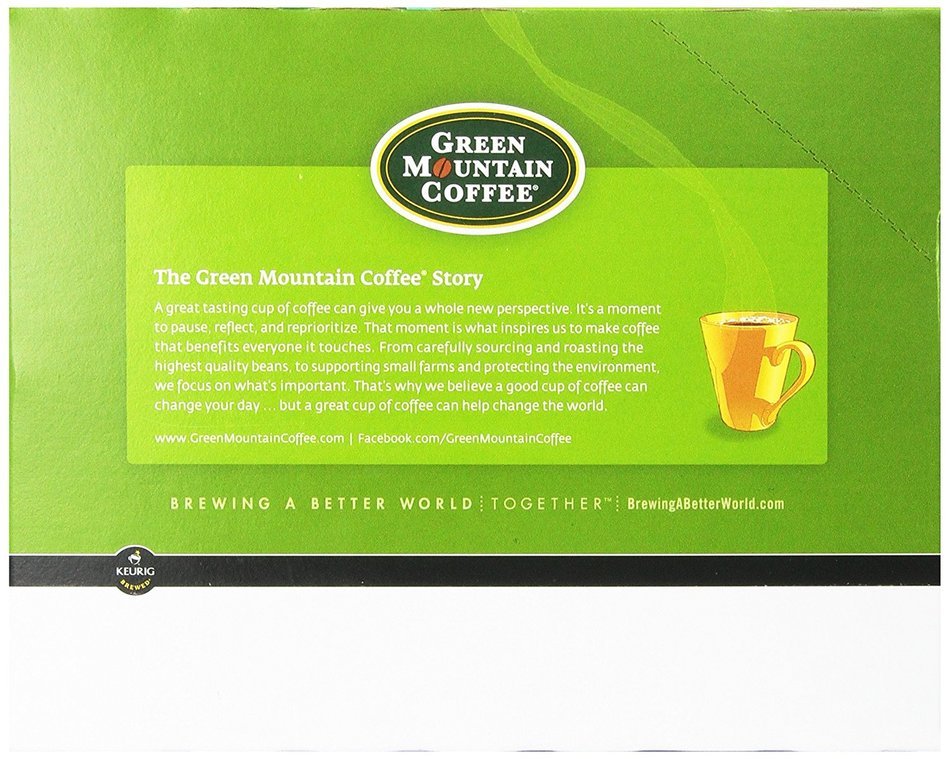 Green Mountain Coffee Hazelnut Decaf, Light Roasted, KCup Portion Pack