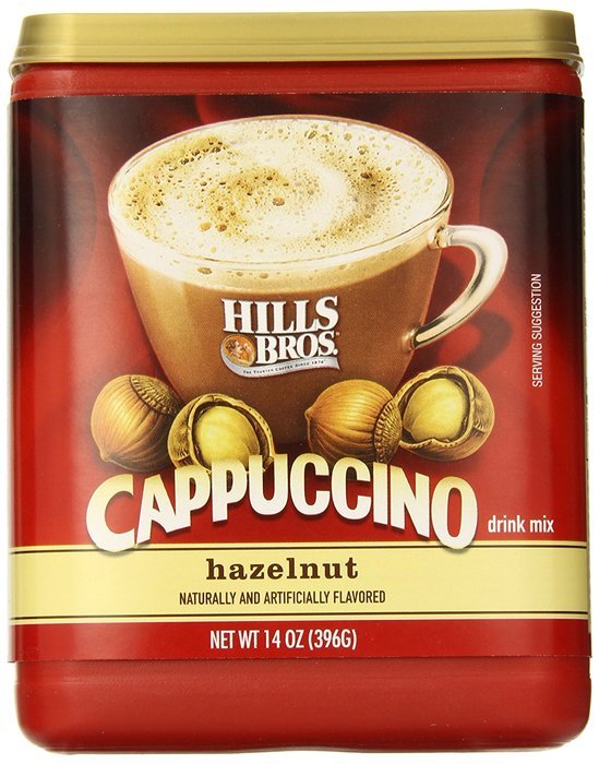 Hills Bros Cappuccino Sugar-Free French Vanilla, 12 Ounce