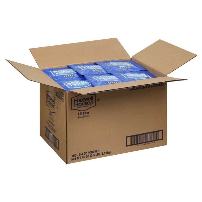 Maxwell House Original Roast Ground Coffee, 10-Count Filter Packs (Pack of 4) N42
