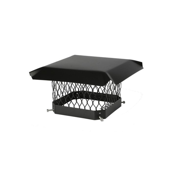 Shelter SC913 Galvanized Steel Chimney Cap, Fits Outside Tile, 9" x 13"