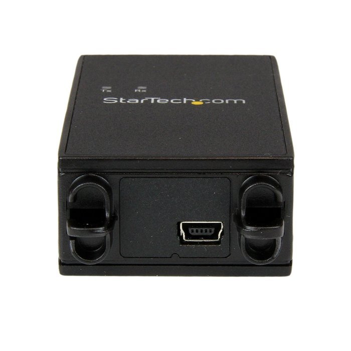 StarTech.com 1 Port USB to Null Modem RS232 DB9 Serial DCE Adapter Cable with FTDI, Black (ICUSB232FTN ) N7