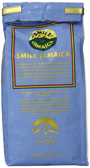 Marley Coffee, Organic One Love, Ethiopian YirgaCheffe, Ground Coffee, 8 Ounce N29
