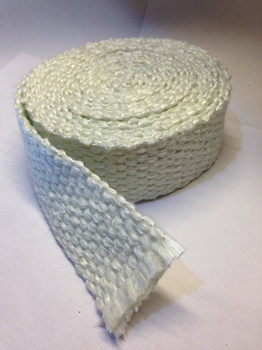 Flat Gasket Braided Fiberglass Rope 1/4" Thick x 1" Wide x 10' Roll. Wood Stove Door, Arch Pan, Oil Furnace