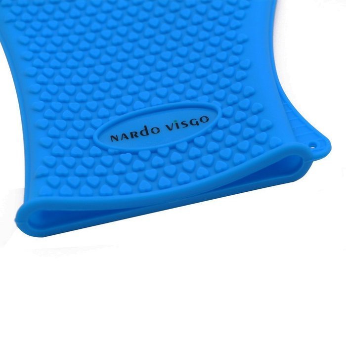 Nardo Visgo&reg; Non-Stick Silicone Cooking Baking Mat (Half Sheet Size,11-5/8" x 16-1/2") and Silicone Cooking Gloves... N3