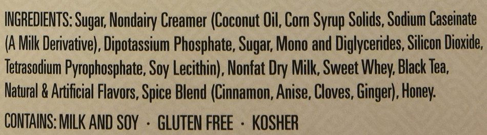 Pacific Chai Vanilla Instant Powdered Chai mix, 48oz canister N6