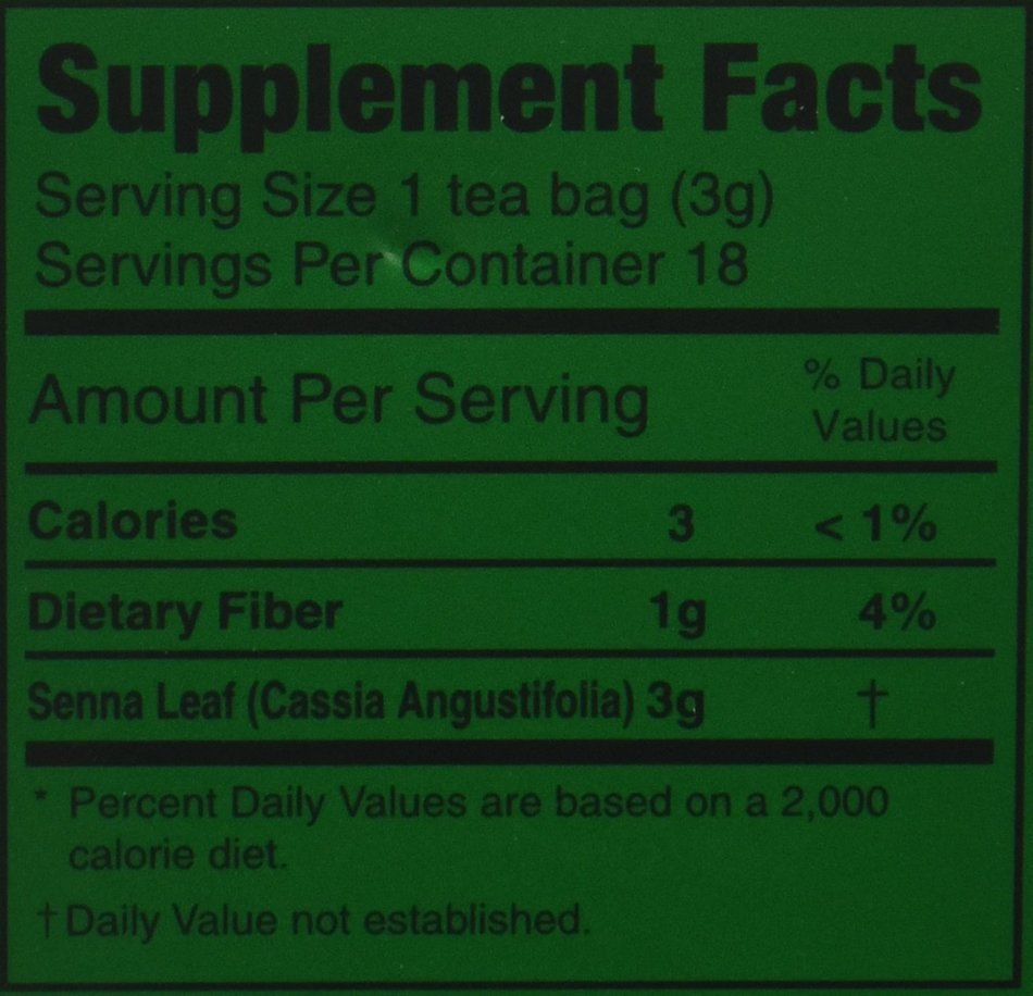 3 Ballerina Diet Tea Extra Strength for Men and Women (6 Boxes x 18 Bags) N2