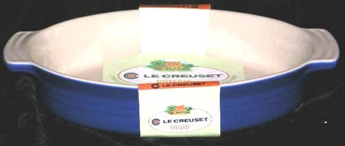 Le Creuset Poterie Stoneware 14 Inch Oval Baking Dish Solid Harmonic