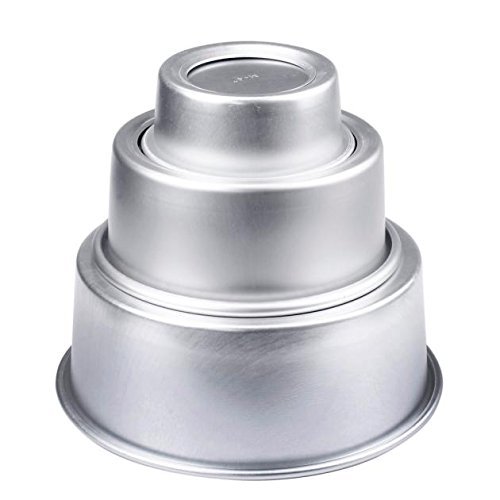 Matoen(TM) 4/6/8'' Aluminum Alloy Non-stick Cake Round Cake Baking Mould Pan Bakeware Tool SAP (M) N6