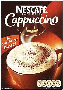 Nescafe Cappuccino Sachets