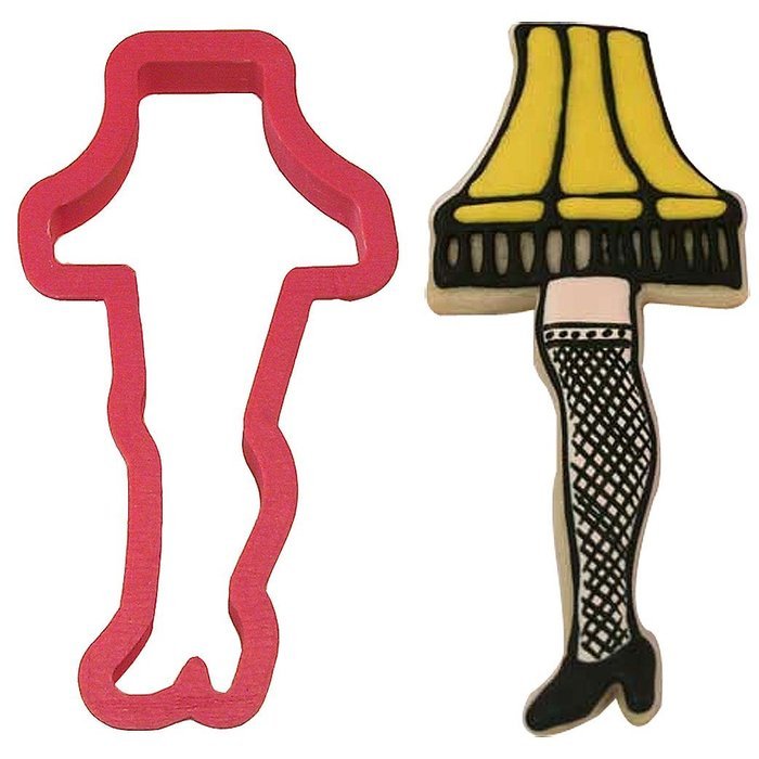 Leg Lamp Cookie Cutter 5 in