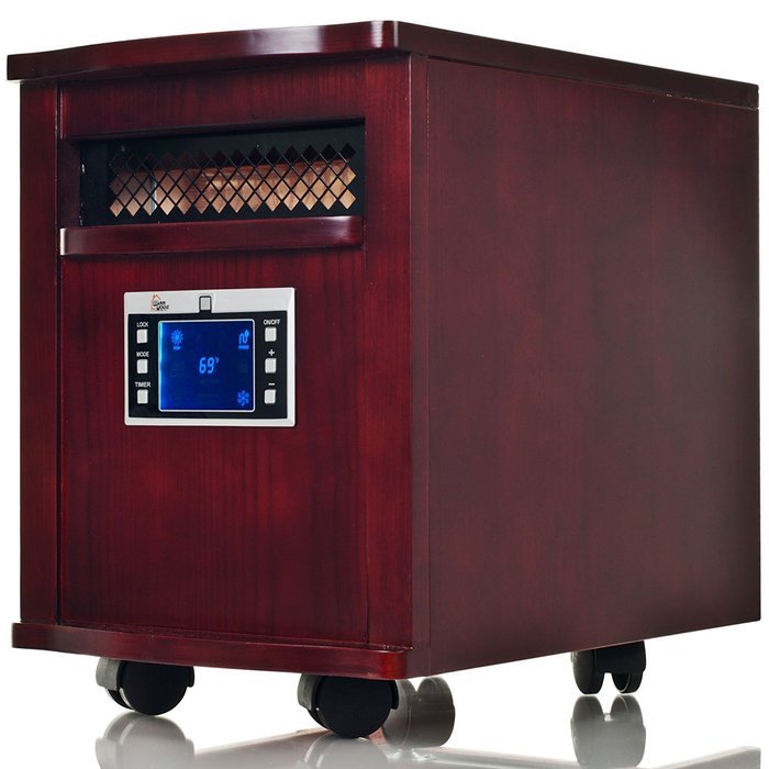 Warm House 80-5531 Digital Readout Warm House Portable Infrared Heater N2