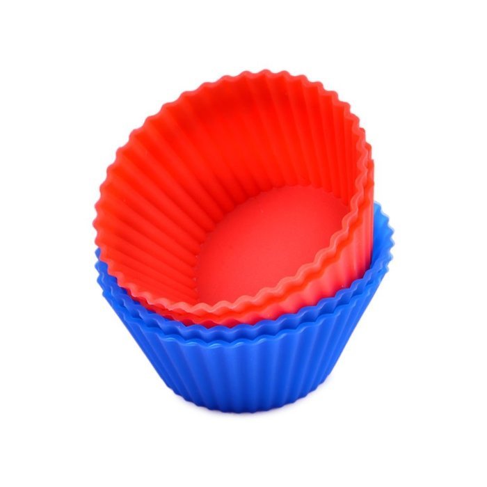 Lariy Multicolor Silicone Baking Cups Muffins Non-stick Dishwasher Cake Cup N4