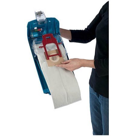 Home Bagged Floor Care Upright Kitchen Vacuum, Bag Made with HEPA Media Filters One-touch Bag Door Release N7