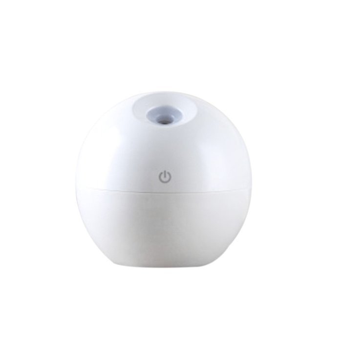 USB Aroma Therapy Ultrasonic Essential Oil Diffuser Spa Mist Vapor Purifier PICK - White