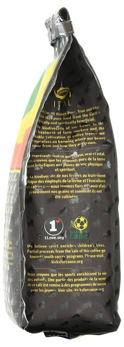 Marley Coffee, Organic One Love, Ethiopian YirgaCheffe, Ground Coffee, 8 Ounce N38