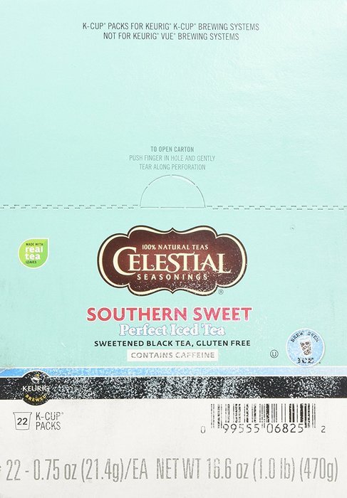 Green Mountain Coffee, Celestial Seasonings Southern Sweet Perfect Iced Tea, K-Cup Portion Pack for Keurig K-Cup... N3
