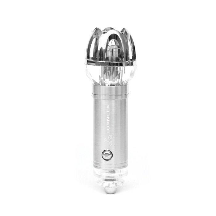 Top Quality Car Air Purifier / Ionizer by Luxnela. Removes Bad Odors, Smoke, Cigarette Smoke, Pollen, Dust (Black) N2